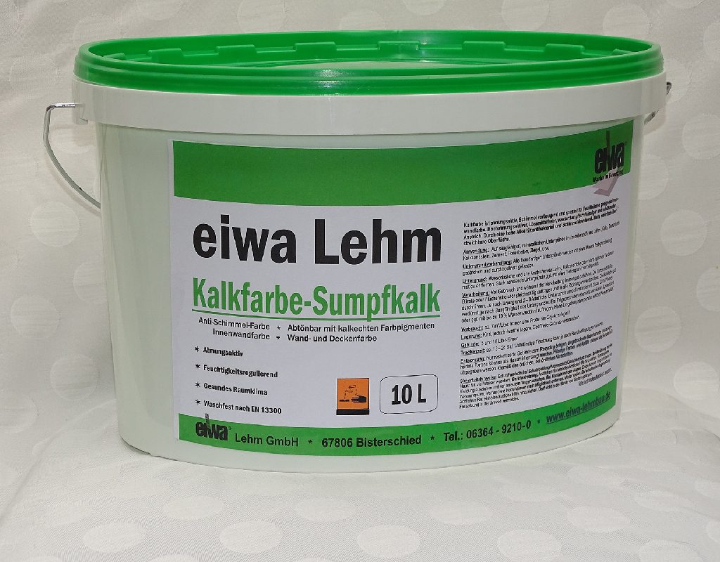 eiwa Anti-Schimmelfarbe, wischfeste Kalkfarbe