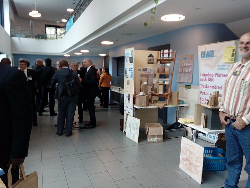 Infostand von eiwa Lehm auf dem Campus Birkenfeld